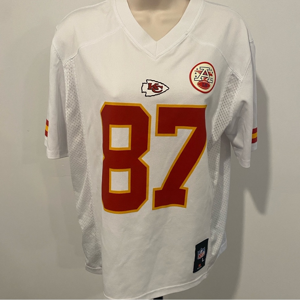 KC Chiefs Kelce 87 Jersey